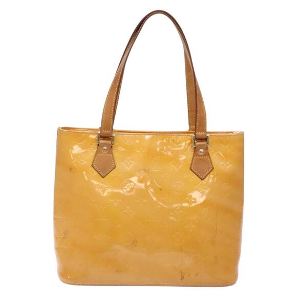 LOUIS VUITTON Monogram Vernis Houston Bag Marshmallow Pink M91302 - Picture 2 of 16